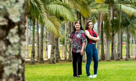 Laíse inspira familiares